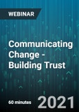 Communicating Change - Building Trust - Webinar (Recorded)- Product Image