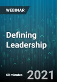 Defining Leadership: Transforming our Perspective - Webinar (Recorded)- Product Image