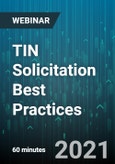 TIN Solicitation Best Practices - Webinar (Recorded)- Product Image