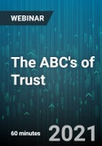 The ABC's of Trust: Aligning Behavior and Communication - Webinar (Recorded)- Product Image