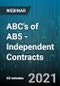 ABC's of AB5 - Independent Contracts - Webinar (Recorded) - Product Thumbnail Image