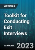 Toolkit for Conducting Exit Interviews - Webinar (Recorded)- Product Image