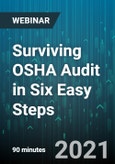 Surviving OSHA Audit in Six Easy Steps - Webinar (Recorded)- Product Image
