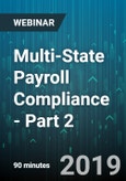 Multi-State Payroll Compliance - Part 2 - Webinar (Recorded)- Product Image