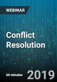 Conflict Resolution: The Win Win Approach - Webinar (Recorded)- Product Image