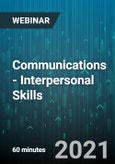 Communications - Interpersonal Skills - Webinar (Recorded)- Product Image