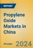 Propylene Oxide Markets in China- Product Image