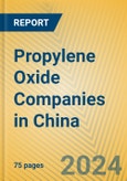 Propylene Oxide Companies in China- Product Image