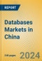 Databases Markets in China - Product Image