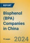 Bisphenol (BPA) Companies in China - Product Image