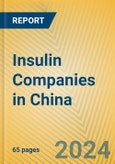 Insulin Companies in China- Product Image