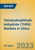 Tetrahydrophthalic Anhydride (THPA) Markets in China- Product Image