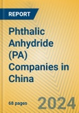 Phthalic Anhydride (PA) Companies in China- Product Image