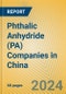 Phthalic Anhydride (PA) Companies in China - Product Image