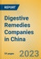 Digestive Remedies Companies in China - Product Image