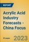 Acrylic Acid Industry Forecasts - China Focus - Product Image
