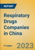 Respiratory Drugs Companies in China- Product Image