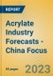 Acrylate Industry Forecasts - China Focus - Product Image