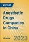 Anesthetic Drugs Companies in China - Product Image