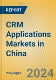 CRM Applications Markets in China- Product Image