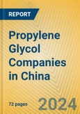 Propylene Glycol Companies in China- Product Image