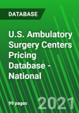 U.S. Ambulatory Surgery Centers Pricing Database - National- Product Image