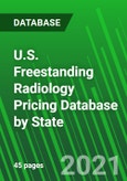 U.S. Freestanding Radiology Pricing Database by State- Product Image