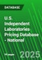 U.S. Independent Laboratories Pricing Database - National - Product Thumbnail Image