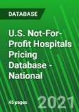 U.S. Not-For-Profit Hospitals Pricing Database - National- Product Image