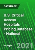 U.S. Critical Access Hospitals Pricing Database - National- Product Image
