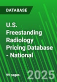 U.S. Freestanding Radiology Pricing Database - National- Product Image