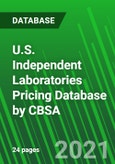 U.S. Independent Laboratories Pricing Database by CBSA- Product Image