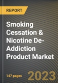Smoking Cessation & Nicotine De-Addiction Product Market Research Report by Product (Drug Therapy, E-Cigarettes, and Nicotine Inhalers), Distribution, State - United States Forecast to 2027 - Cumulative Impact of COVID-19- Product Image