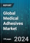 Global Medical Adhesives Market by Technology (Solids & Hot Melt-Based, Solvent-Based, Water-Based), Resin (Natural, Synthetic & Semi-Synthetic), Application - Forecast 2024-2030 - Product Image
