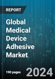 Global Medical Device Adhesive Market by Resin Type (Acrylic, Albumin, Collagen), Technology (Hot Melt, Solvent Based, Water Based), Application - Forecast 2024-2030- Product Image
