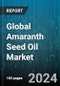 Global Amaranth Seed Oil Market by Extraction Process (Cold Pressing Process, Organic Solvent Extraction Process, Supercritical Fluid CO2 Extraction Process), Distribution Channel (Offline, Online), End-Use - Forecast 2024-2030 - Product Image