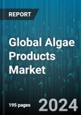 Global Algae Products Market by Type (Algal Protein, Alginate, Carotenoids), Form (Liquid, Solid), Source, Application - Forecast 2024-2030- Product Image