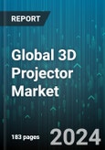 Global 3D Projector Market by Resolution (4K and Above, HD & Full HD, VGA), Technology (DLP, LCD, LCoS), Light Source, Brightness, Application - Forecast 2024-2030- Product Image