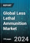 Global Less Lethal Ammunition Market by Product (Bean Bag Rounds, Flash Bang Rounds, OC/CS & Smoke Munitions), Weapon Type (Gauge, Launchers, Shotguns), End-Use - Forecast 2024-2030 - Product Image