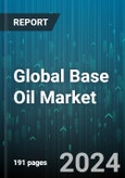 Global Base Oil Market by Type (Bio-Based Oil, Mineral Oil, Synthetic Oil), Group Type (Group I, Group II, Group III), Application - Forecast 2024-2030- Product Image