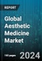 Global Aesthetic Medicine Market by Products (Body Contouring Devices, Cosmetic Implants, Facial Aesthetic Products), Type (Invasive Procedures, Non-Invasive Procedures), Gender, End-User - Forecast 2024-2030 - Product Image