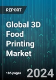 Global 3D Food Printing Market by Ingredient (Carbohydrates, Dairy Product, Dough), Vertical (Commercial, Government, Residential) - Forecast 2024-2030- Product Image