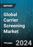 Global Carrier Screening Market by Type (Expanded Carrier Screening, Targeted Disease Carrier Screening), Medical Condition (Hematological Conditions, Neurological Conditions, Pulmonary Conditions), Technology, End-User - Forecast 2024-2030- Product Image