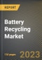 Battery Recycling Market Research Report by Type (Lead-acid Battery, Lithium-based Battery, Nickel-based Battery), Application (Automotive, Consumer Electronic Appliance, Industrial) - United States Forecast 2023-2030 - Product Image