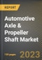 Automotive Axle & Propeller Shaft Market Research Report by Axle Type (Dead Axle, Live Axle, and Tandem Axle), Propeller Shift, Vehicle Type, State - United States Forecast to 2027 - Cumulative Impact of COVID-19 - Product Thumbnail Image