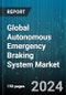 Global Autonomous Emergency Braking System Market by Component (Actuator, Audible Buzzer, Controller), Technology (Camera-Based, Fusion-Based AEB System, Light Detection & Ranging (LiDAR)), Operating Speed, Autonomous Driving - Forecast 2024-2030 - Product Image