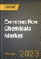 Construction Chemicals Market Research Report by Type (Concrete Admixtures, Flooring, and Repair), Application, State - United States Forecast to 2027 - Cumulative Impact of COVID-19 - Product Image