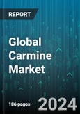 Global Carmine Market by Form (Crystal, Liquid, Powder), Application (Bakery & Confectionery, Beverages, Dairy & Frozen Products) - Forecast 2024-2030- Product Image