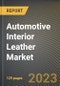 Automotive Interior Leather Market Research Report by Design (Antiquing Quilting, Conventional punched, and Embroidery), Material, Vehicle, Application, State - United States Forecast to 2027 - Cumulative Impact of COVID-19 - Product Image