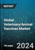 Global Veterinary/Animal Vaccines Market by Type (Aquaculture Vaccine, Companion Animal Vaccine, Livestock Vaccine), Disease (Aquaculture, Companion Animal, Livestock), Technology - Forecast 2024-2030- Product Image